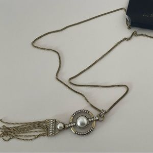 NWT G by Gennaro Long Tassel Necklace